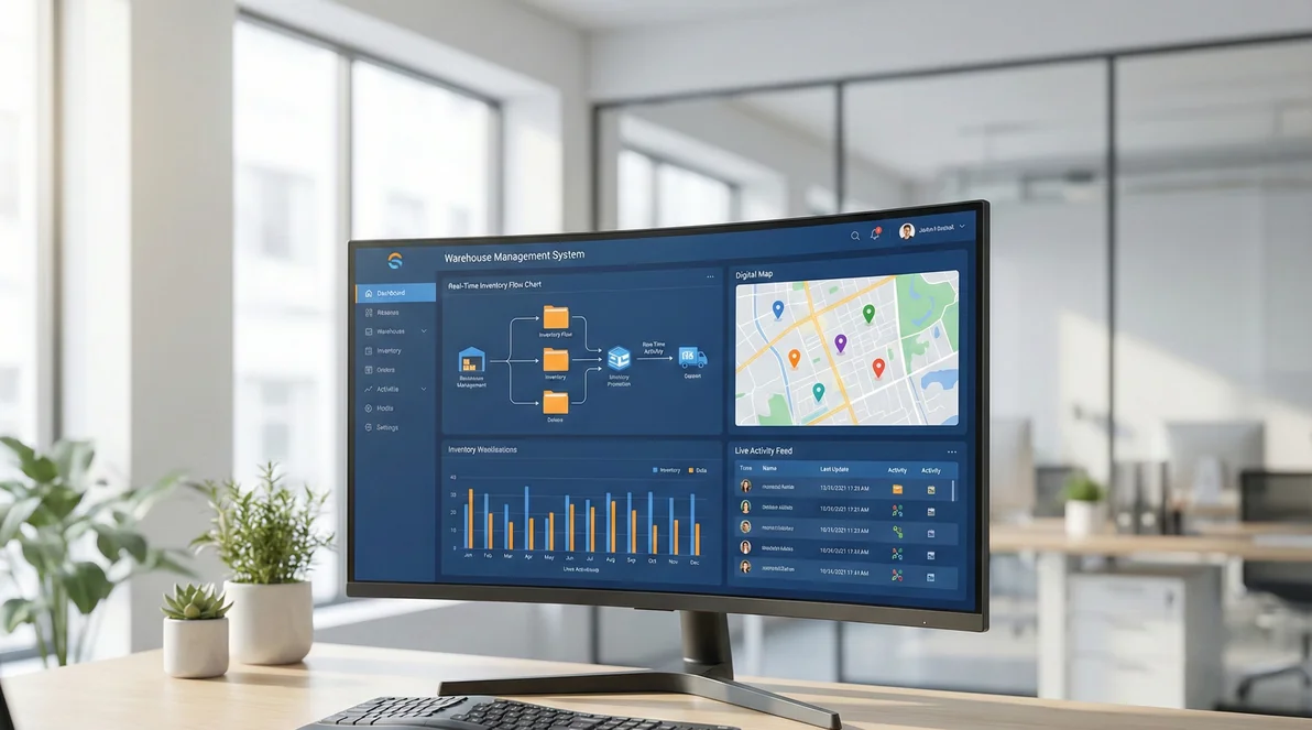 Zatio WMS Dashboard Interface Preview
